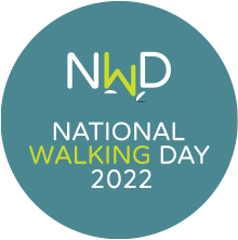 National Walking Day 2022 logo