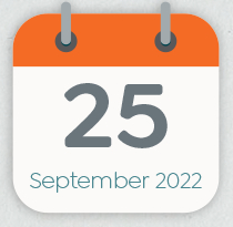 Save the date: 25 September 2022